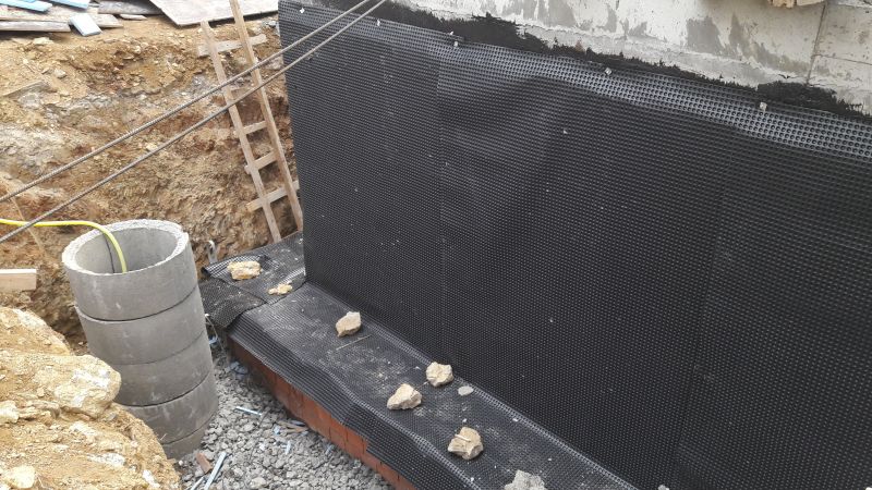 Waterproofing Application in Foundations